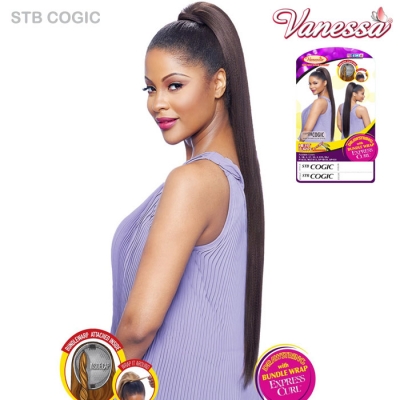 Vanessa Synthetic Drawstring Express Curl Drawstring Ponytail - STB COGIC